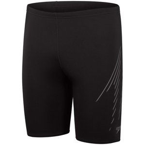 Speedo hyperboom placement jammer black/usa charcoal xl - uk38