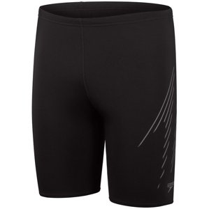 Speedo hyperboom placement jammer black/usa charcoal l - uk36