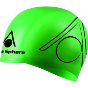 Plavecká čiapočka aqua sphere tri cap zelená