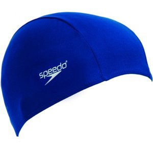 Speedo polyester cap junior tmavo modrá