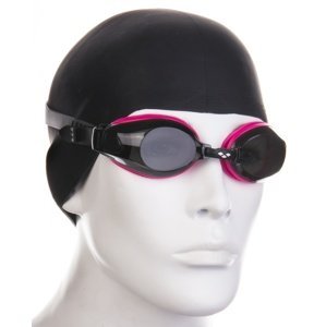 Plavecké okuliare arena zoom x-fit čierna/ružová