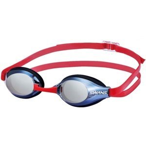 Plavecké okuliare swans sr-3m červeno/strieborná
