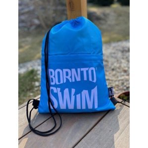 Plavecký batôžok borntoswim swimbag modrá