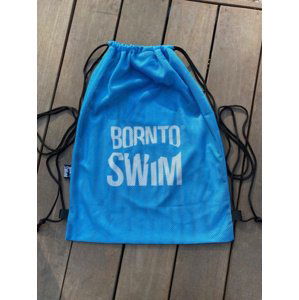 Plavecký vak borntoswim mesh bag 1 modrá