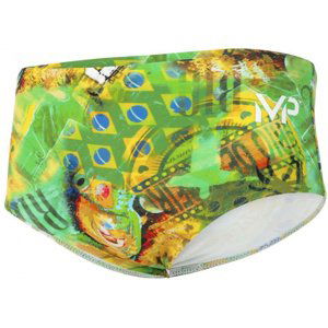 Pánske plavky michael phelps corco man brief green/yellow 26