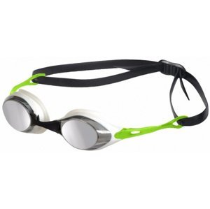 Plavecké okuliare arena cobra mirror zelená