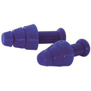 špunty do uší aqua sphere ear plug silicone modrá