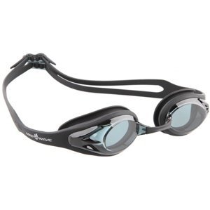 Plavecké okuliare mad wave alligator goggles čierna