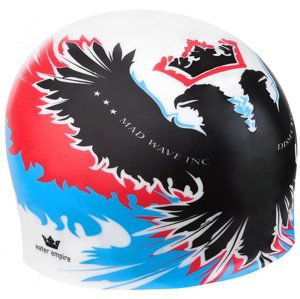 Plavecká čiapka mad wave empire swim cap biela