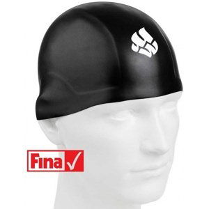 Plavecká čiapka mad wave r-cap black s