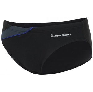 Pánske plavky aqua sphere eliott repreve slip black/dark blue 34