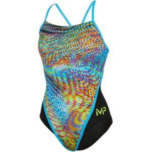 Dámske plavky michael phelps snake racing back multicolor/black 24