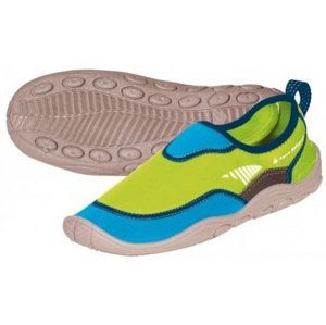 Topánky do vody aqua sphere beachwalker rs blue/bright green 46