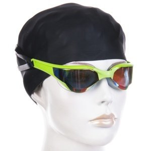 Plavecké okuliare mad wave razor rainbow goggles čierna/zelená