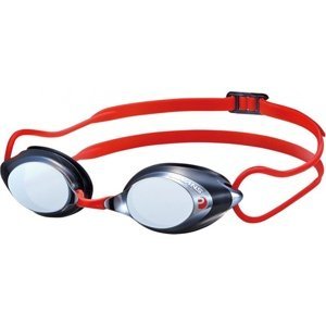 Plavecké okuliare swans srx-m paf mirror čierno/červená