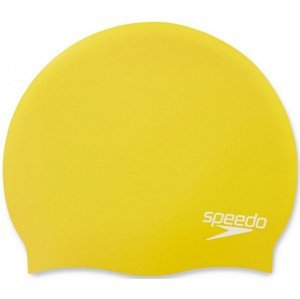 Plavecká čiapočka speedo plain moulded silicone cap žltá
