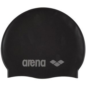 Detská plavecká čiapka arena classic silicone junior čierna