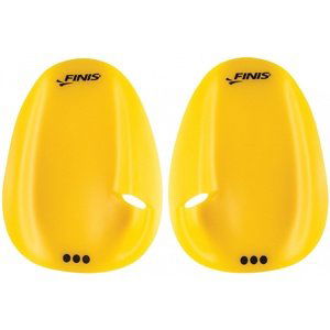 Plavecké packy finis agility paddle floating yellow l