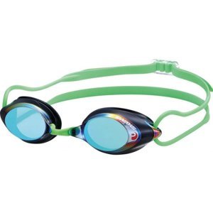 Plavecké okuliare swans srx-m paf mirror zeleno/modrá