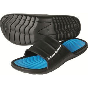 Papuče aqua sphere wave black/royal blue 37