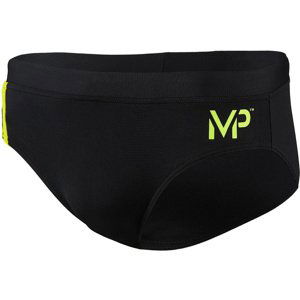 Pánske plavky michael phelps arkos brief black/bright yellow 26