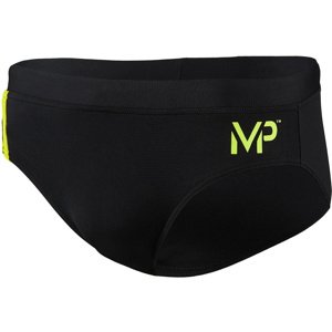 Pánske plavky michael phelps arkos brief black/bright yellow 32