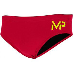 Pánske plavky michael phelps solid brief red 32