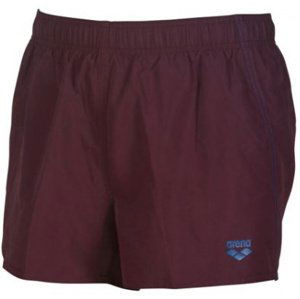 Pánske plavecké šortky arena fundamentals boxer red wine/royal s