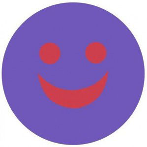 Plavecká doska matuska dena emoji kickboard fialová