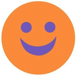 Plavecká doska matuska dena emoji kickboard oranžová