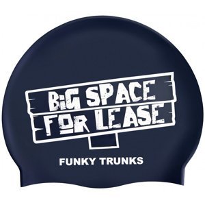 Plavecká čiapka funky trunks space for lease swimming cap tmavo