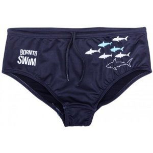 Pánske plavky borntoswim sharks brief black l