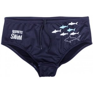 Pánske plavky borntoswim sharks brief black m