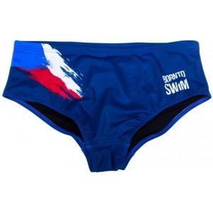 Pánske plavky borntoswim cze brief blue m