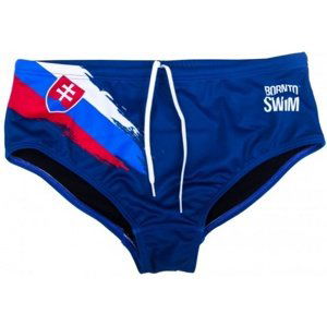 Pánske plavky borntoswim svk brief blue s