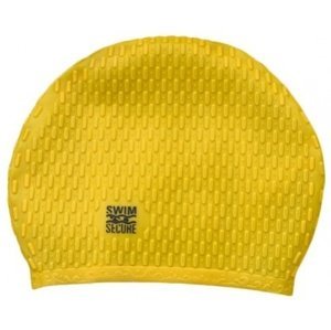 Plavecká čiapka swim secure bubble swim hat žltá