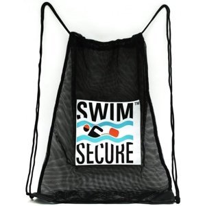 Plavecký vak swim secure mesh kit bag čierna