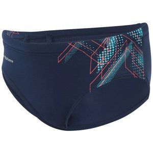 Chlapčenské plavky aqua sphere key aqua first slip boy dark blue/red