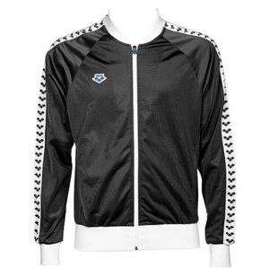 Pánska bunda arena m relax iv team jacket black/white l