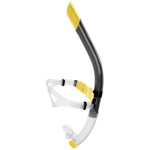 Plavecký šnorchel aquafeel swim snorkel čierno/žltá