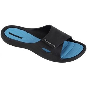 Dámske papuče aquafeel profi pool shoes women black/turquoise 35/36
