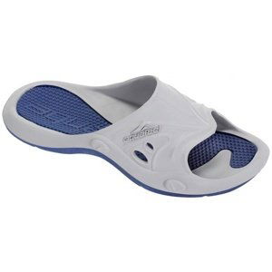 Pánske papuče aquafeel pool shoes grey/blue 44/45