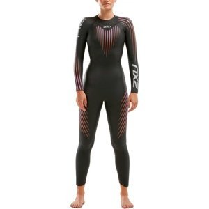 Dámsky plavecký neoprén 2xu p:1 propel wetsuit women black/sunset