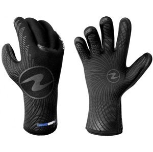 Neoprénové rukavice aqualung dry gloves liquid seams 3mm black l