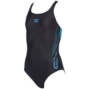 Dievčenské plavky arena stamp swim pro back one piece junior