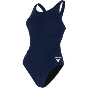 Dámske plavky michael phelps solid comp back navy 36