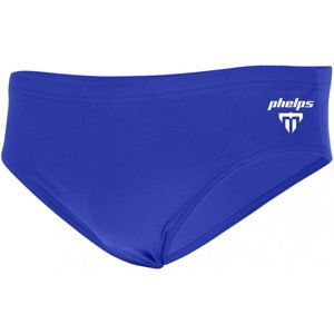 Pánske plavky michael phelps solid slip royal blue 32