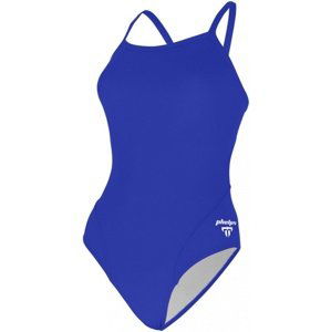 Dámske plavky michael phelps solid mid back royal blue 30