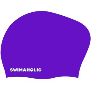 Plavecká čiapka pre dlhé vlasy swimaholic long hair cap fialová