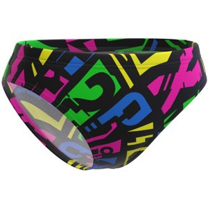 Spodný diel plaviek mad wave frisky j3 antichlor bottom black/multi l